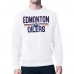 Кофта Edmonton Oilers Starter White Mesh Look Team Name Logo