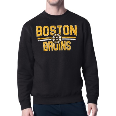 Кофта Boston Bruins Starter Black Mesh Look Team Name Logo