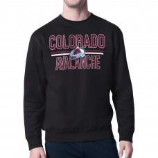 Кофта Colorado Avalanche Starter Black Mesh Look Team Name Logo