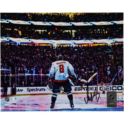 Alexander Ovechkin Washington Capitals Autographed Fanatics Authentic 8 x 10 2024 Stanley Cup Playoffs Pregame Photograph