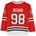 Игровая джерси Connor Bedard Chicago Blackhawks Autographed Fanatics Authentic Red Fanatics Breakaway