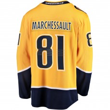 Джерси Nashville Predators Jonathan Marchessault Fanatics Gold Breakaway