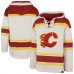 Calgary Flames 47 Oatmeal Rockaway Lacer Pullover Hoodie