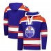 Толстовка Edmonton Oilers 47 Royal Superior Lacer
