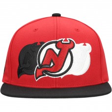 Бейсболка New Jersey Devils Mitchell & Ness Red Soul Triple Up