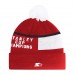 Шапка с помпоном Detroit Red Wings Starter Chyron Commemorative Cuffed Knit - Red