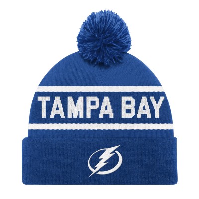 Шапка с помпоном Tampa Bay Lightning Starter Blue