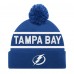 Шапка с помпоном Tampa Bay Lightning Starter Blue