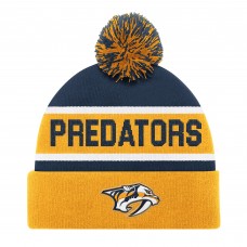 Шапка с помпоном Nashville Predators Starter Gold