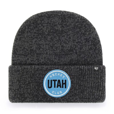 Шапка Utah Hockey Club 47 Black Brain Freeze Cuffed Knit