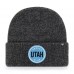 Шапка Utah Hockey Club 47 Black Brain Freeze Cuffed Knit Шапка Utah Hockey Club 47 Black Brain Freeze Cuffed Knit