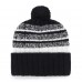 Шапка с помпоном Utah Hockey Club 47 Black Tavern Cuffed Knit