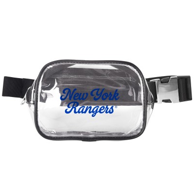 New York Rangers Clear Belt Bag