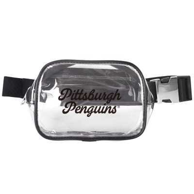 Pittsburgh Penguins Clear Belt Bag