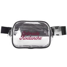 Colorado Avalanche Clear Belt Bag Colorado Avalanche Clear Belt Bag