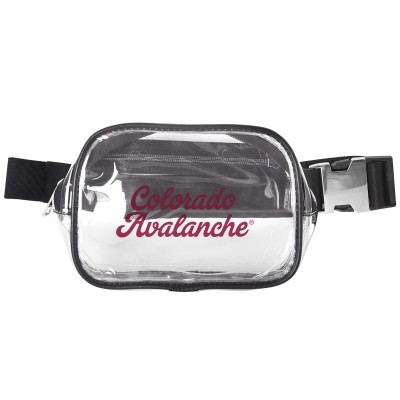 Colorado Avalanche Clear Belt Bag