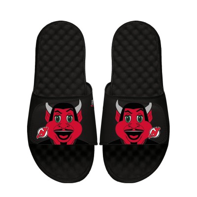 Подростковая New Jersey Devils ISlide Black Team Mascot Slide Sandals