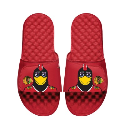 Шлепки Chicago Blackhawks ISlide Unisex Team Mascot- Red