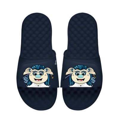 Unisex Seattle Kraken ISlide Navy Team Mascot Slide Sandals
