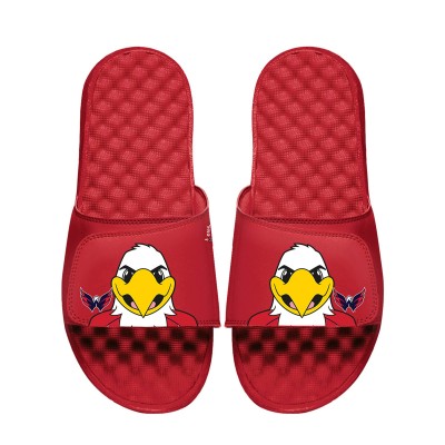 Unisex Washington Capitals ISlide Red Team Mascot Slide Sandals