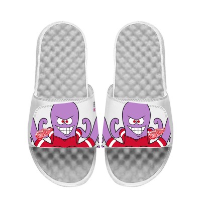 Шлепки Detroit Red Wings ISlide Unisex Team Mascot- White