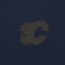Calgary Flames Antigua Navy Tonal Intrepid Pullover Hoodie