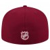 Бейсболка Colorado Avalanche New Era Burgundy State Stitch 59FIFTY