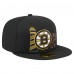 Бейсболка Boston Bruins New Era Black State Stitch 59FIFTY