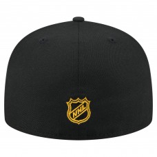 Бейсболка Pittsburgh Penguins New Era Black State Stitch 59FIFTY
