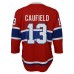 Подростковая Montreal Canadiens Cole Caufield Red Home Replica Player Jersey