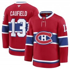 Джерси Montreal Canadiens Cole Caufield Fanatics Red Home Premium