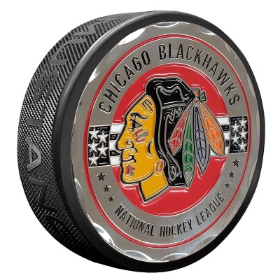 Шайба Chicago Blackhawks Stars and Stripes Medallion