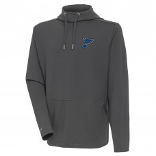 Толстовка Mens  St. Louis Blues Antigua Pure Honeycomb - Pewter