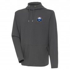 Толстовка Buffalo Sabres Antigua Pewter Pure Honeycomb