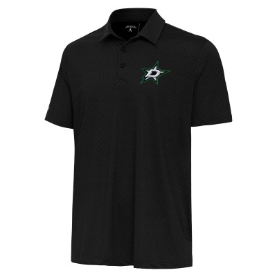 Поло Mens Dallas Stars Antigua Whirl - Black