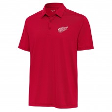Mens Detroit Red Wings Antigua Whirl Polo - Red
