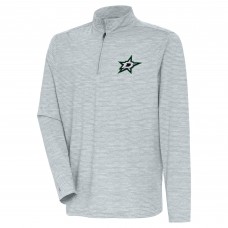 Кофта на короткой молнии Mens Dallas Stars Antigua Determined - Heather Gray