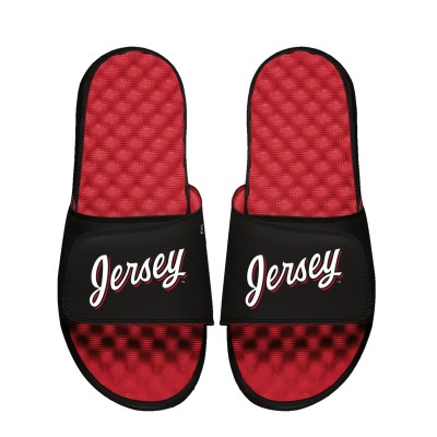 Подростковая New Jersey Devils ISlide Red Wordmark Slide Sandals