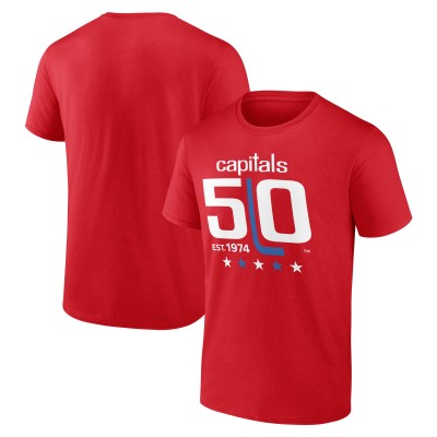 Футболка Washington Capitals 50th Anniversary - Red