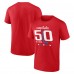 Футболка Washington Capitals 50th Anniversary - Red Футболка Washington Capitals 50th Anniversary - Red