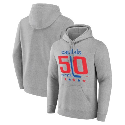 Толстовка Washington Capitals 50th Anniversary - Gray