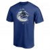 Vancouver Canucks Royal Snow Logo T-Shirt