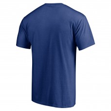 Vancouver Canucks Royal Snow Logo T-Shirt