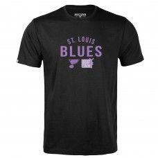 Футболка Mens St. Louis Blues Levelwear Richmond Resilient - Black