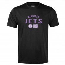 Футболка Mens Winnipeg Jets Levelwear Richmond Resilient - Black