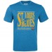 Футболка St. Louis Blues Levelwear 2025 NHL Winter Classic Richmond Powerhouse - Heather Blue