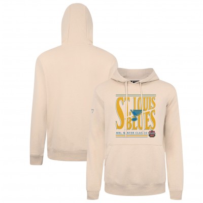 Толстовка St. Louis Blues Levelwear 2025 NHL Winter Classic Podium Powerhouse - Khaki