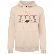 Толстовка Minnesota Wild Levelwear Khaki Podium Holiday