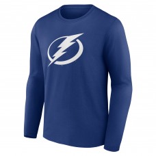 Футболка Tampa Bay Lightning Blue Primary Logo Long Sleeve Футболка Tampa Bay Lightning Blue Primary Logo Long Sleeve
