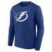 Футболка Tampa Bay Lightning Blue Primary Logo Long Sleeve